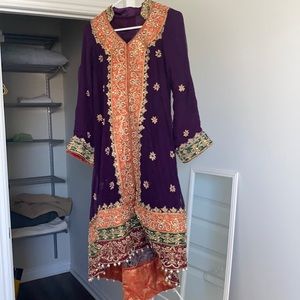 Pakistani formal three piece dress
